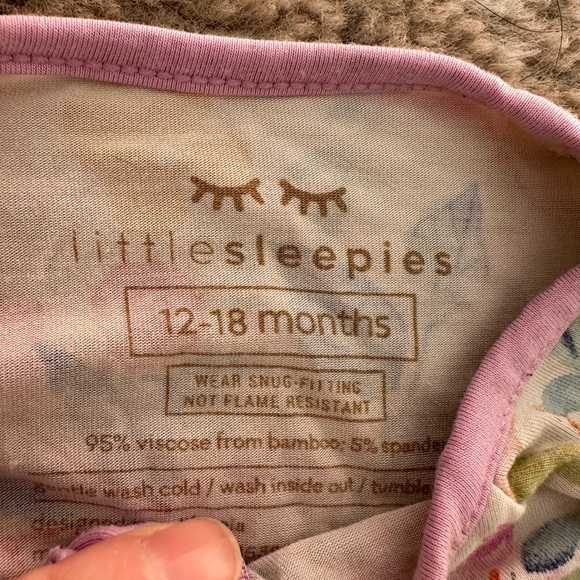 Little Sleepies Bella Blooms - Picture 3 of 6